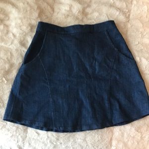 Denim skirt